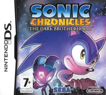 Sonic Chronicles - Yami Jigen kara no Shinryakusha (Japan) box cover front